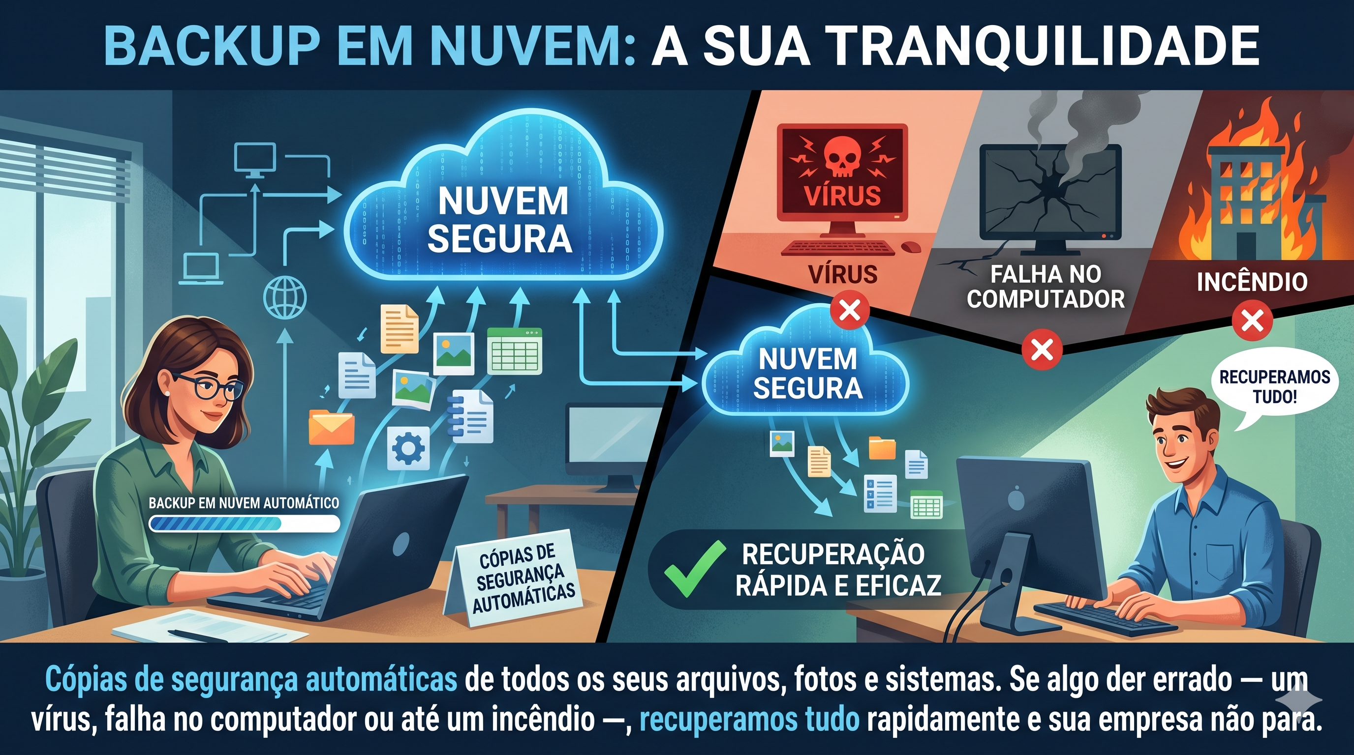 Backup Automático em Nuvem