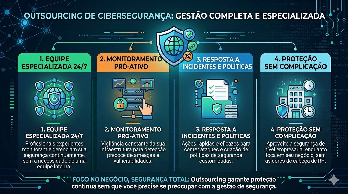 Equipe de Cibersegurança Terceirizada